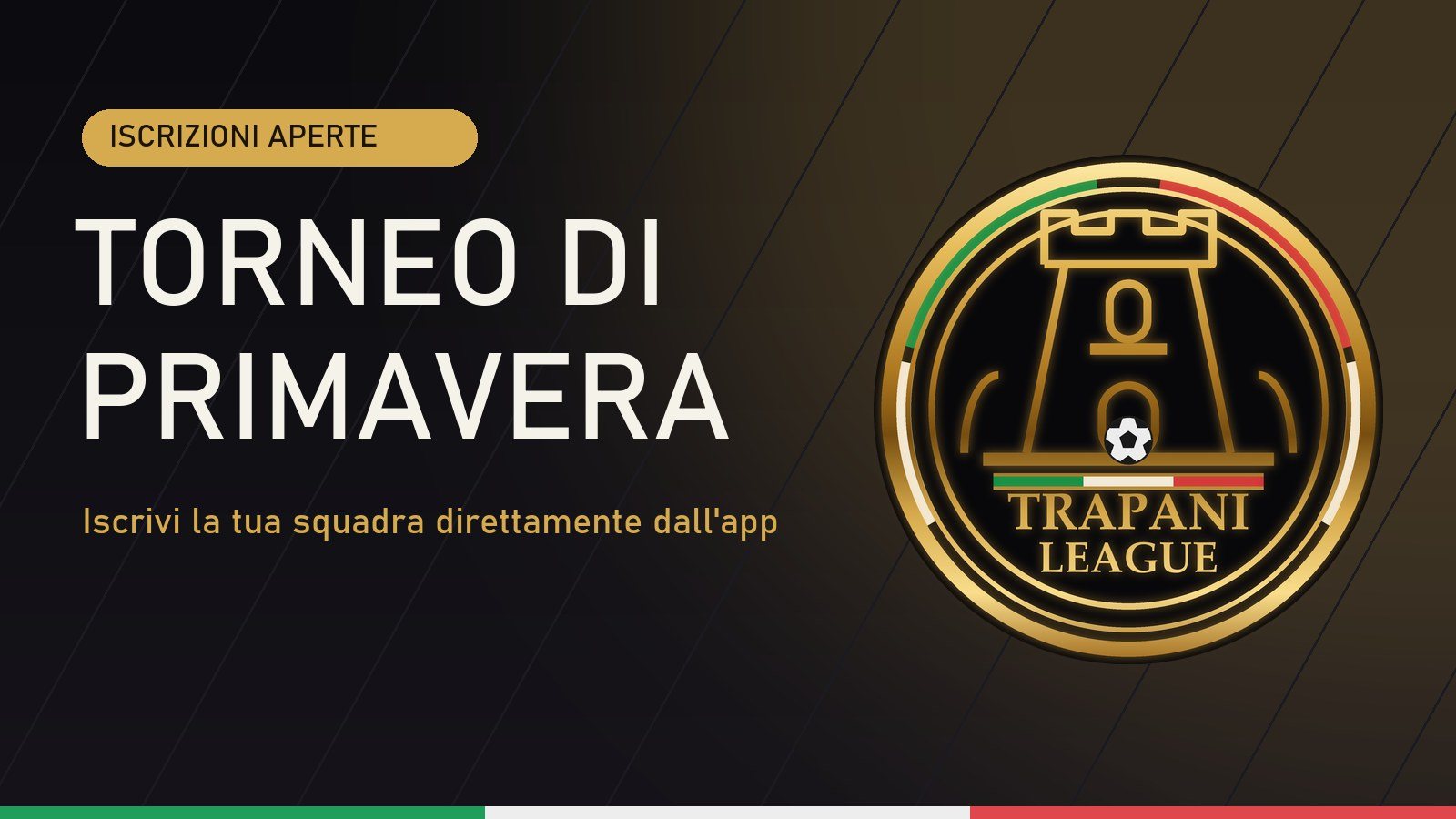 Torneo di Primavera: iscrizioni aperte